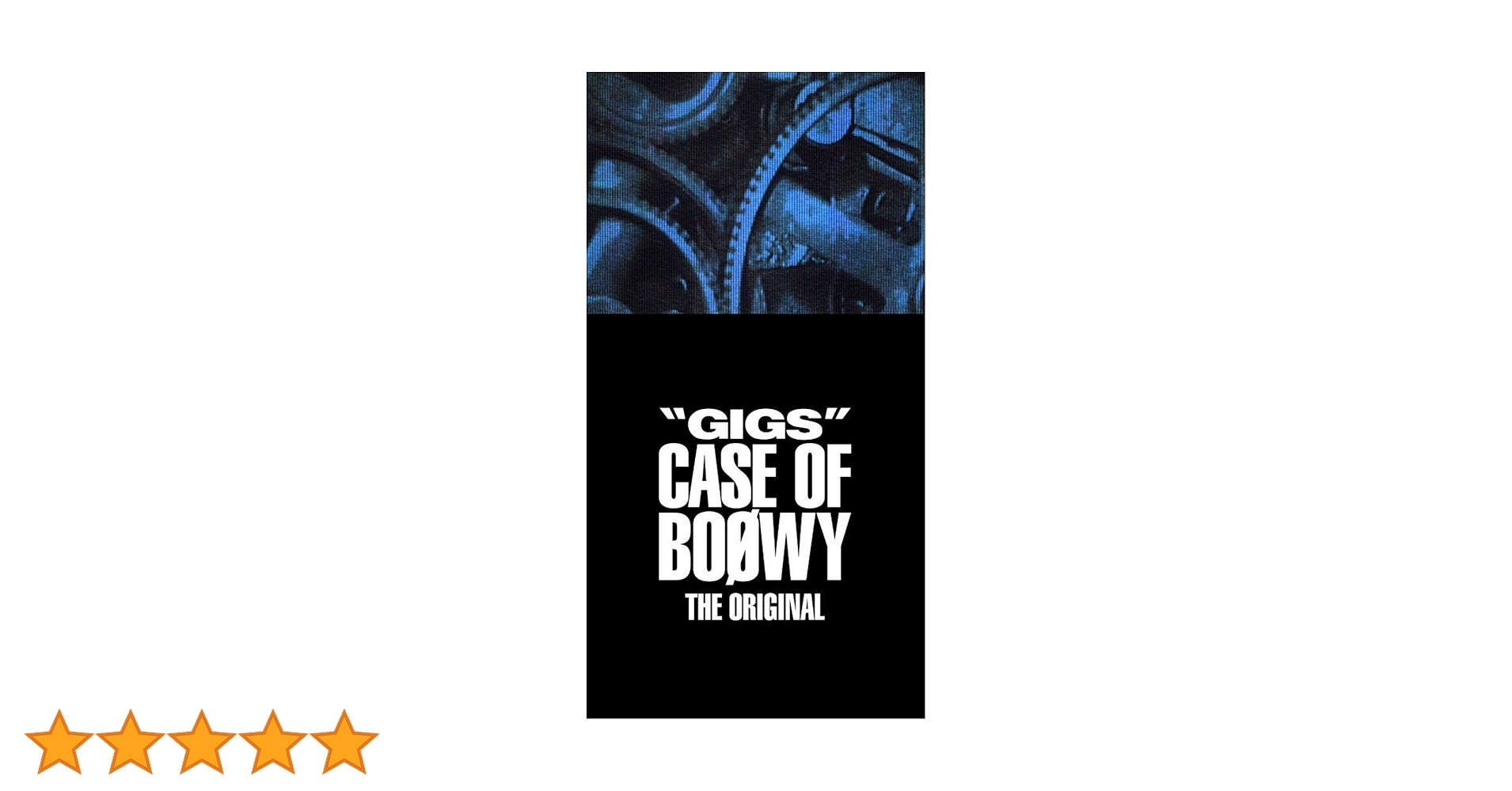 BOØWY GIGS CASE OF BOØWY THE ORIGINAL GIGS